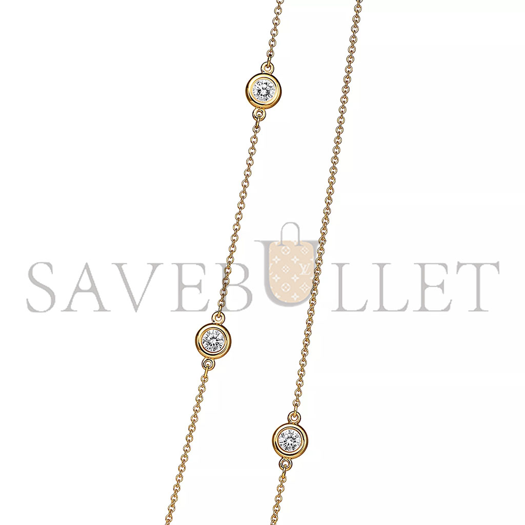 TIFFANY ELSA PERETTI® DIAMONDS BY THE YARD® SPRINKLE NECKLACEIN YELLOW GOLD 71285022